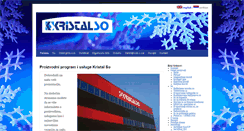 Desktop Screenshot of kristalso.co.rs